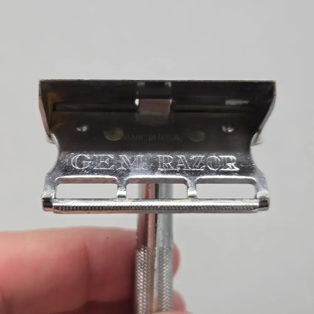 Lot Of 3 Vintage Gem Safety Razors G-Bar Micromatic & Junior